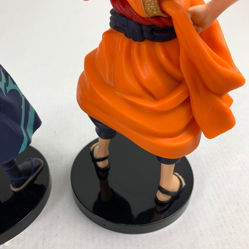 【中古品】 NARUTO TVアニメ20周年記念衣装 うずまきナルト・うちはサスケ 二体セット 本体のみ フィギュア 現状渡し品 051-260723-io-45-fuzh 万代Net店