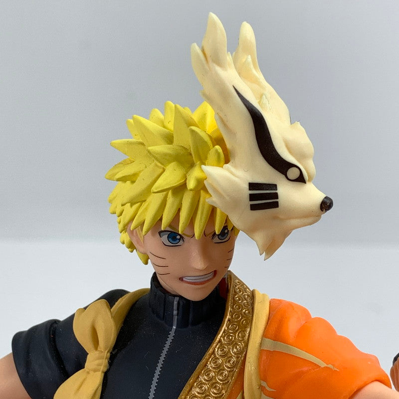 【中古品】 NARUTO TVアニメ20周年記念衣装 うずまきナルト・うちはサスケ 二体セット 本体のみ フィギュア 現状渡し品 051-260723-io-45-fuzh 万代Net店