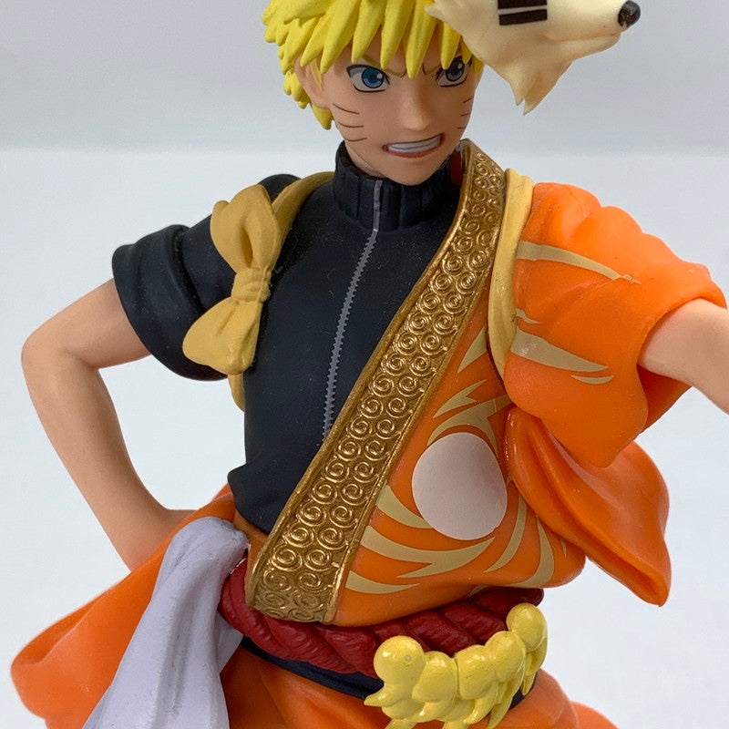 【中古品】 NARUTO TVアニメ20周年記念衣装 うずまきナルト・うちはサスケ 二体セット 本体のみ フィギュア 現状渡し品 051-260723-io-45-fuzh 万代Net店