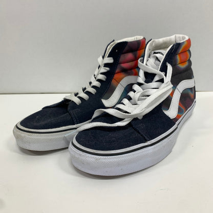 【中古品】【メンズ】 VANS バンズ OLD SCHOOL ハイカット スニーカー 本体のみ スニーカー 靴 162-260917-ny-02-fuzh サイズ：26.0cm カラー：ネイビー　オーロラ 万代Net店