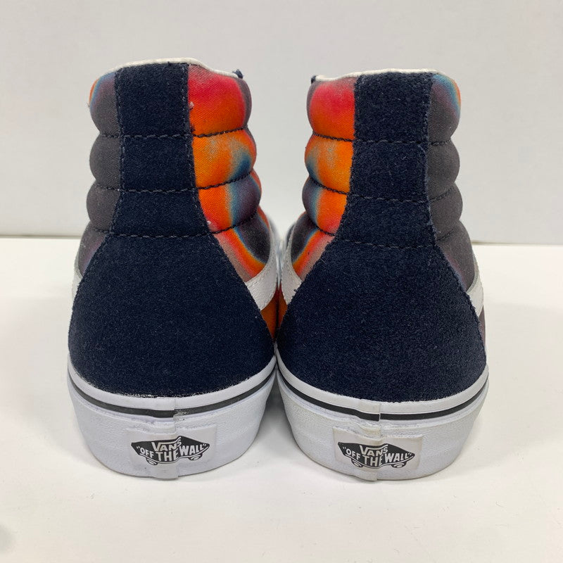 【中古品】【メンズ】 VANS バンズ OLD SCHOOL ハイカット スニーカー 本体のみ スニーカー 靴 162-260917-ny-02-fuzh サイズ：26.0cm カラー：ネイビー　オーロラ 万代Net店