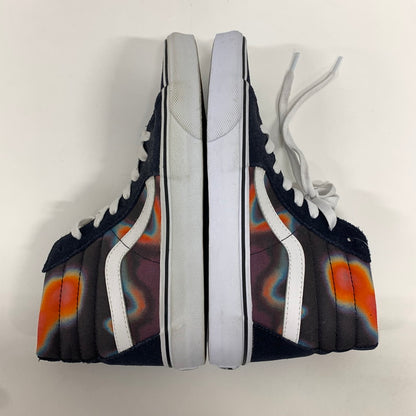 【中古品】【メンズ】 VANS バンズ OLD SCHOOL ハイカット スニーカー 本体のみ スニーカー 靴 162-260917-ny-02-fuzh サイズ：26.0cm カラー：ネイビー　オーロラ 万代Net店