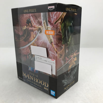 【中古美品】 未開封 バンダイスピリッツ MANHOOD ゴール・D・ロジャー フィギュア ※箱傷みあり 048-260907-io-58-fuzh 万代Net店