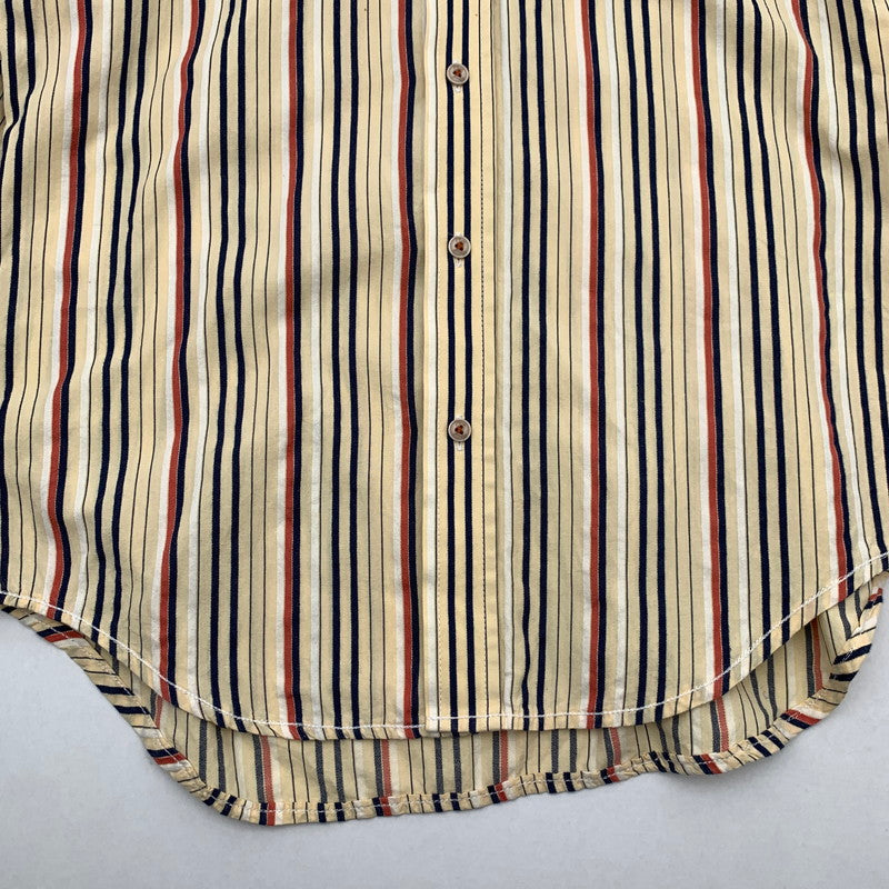 【中古品】【メンズ】 DIESEL ディーゼル 長袖シャツ トップス ブランド 古着 141-260523-gm-32-fuz サイズ：L カラー：イエロー 万代Net店