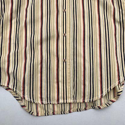 【中古品】【メンズ】 DIESEL ディーゼル 長袖シャツ トップス ブランド 古着 141-260523-gm-32-fuz サイズ：L カラー：イエロー 万代Net店