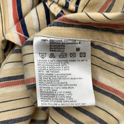 【中古品】【メンズ】 DIESEL ディーゼル 長袖シャツ トップス ブランド 古着 141-260523-gm-32-fuz サイズ：L カラー：イエロー 万代Net店
