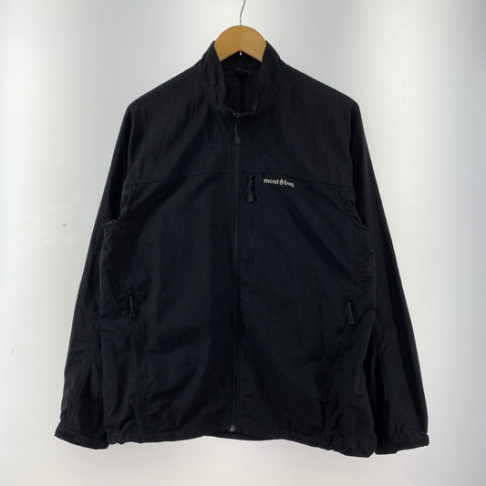 【中古品】【メンズ】 MONT-BELL モンベル 1103321 O.D.JACKET ナイロン ジップ ジャケット コート アウター 古着 144-260306-mh-10-fuz サイズ：L カラー：ブラック 万代Net店