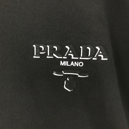 【中古品】 PRADA プラダ ロゴTシャツ UJN896 EMBOSS LOGO SS TEE 141-260219-ny-05-fuzh カラー：ブラック 万代Net店