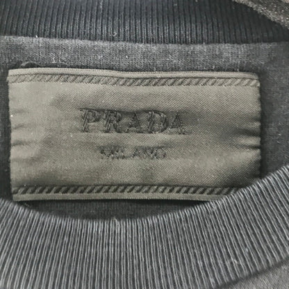 【中古品】 PRADA プラダ ロゴTシャツ UJN896 EMBOSS LOGO SS TEE 141-260219-ny-05-fuzh カラー：ブラック 万代Net店