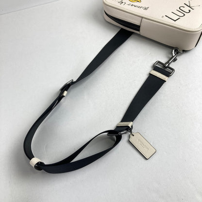 【中古品】【メンズ/レディース】 COACH コーチ CAJ69 スケッチプリントサリバンパック カバン 180-260220-ky-09-fuzh カラー：ホワイト 万代Net店