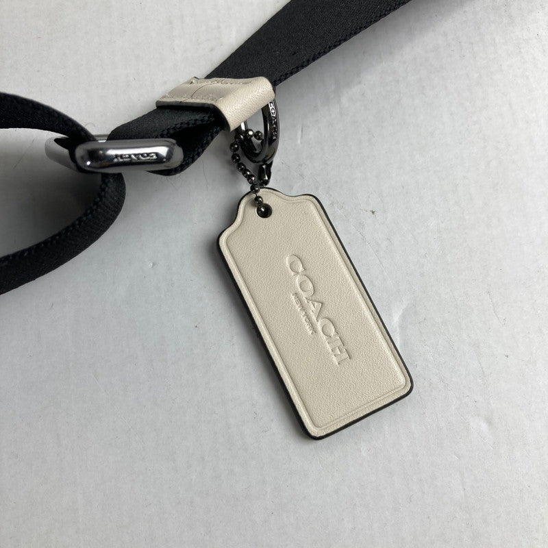 【中古品】【メンズ/レディース】 COACH コーチ CAJ69 スケッチプリントサリバンパック カバン 180-260220-ky-09-fuzh カラー：ホワイト 万代Net店
