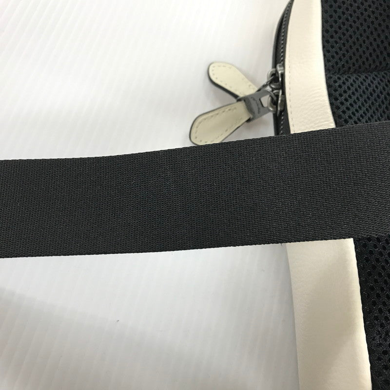 【中古品】【メンズ/レディース】 COACH コーチ CAJ69 スケッチプリントサリバンパック カバン 180-260220-ky-09-fuzh カラー：ホワイト 万代Net店