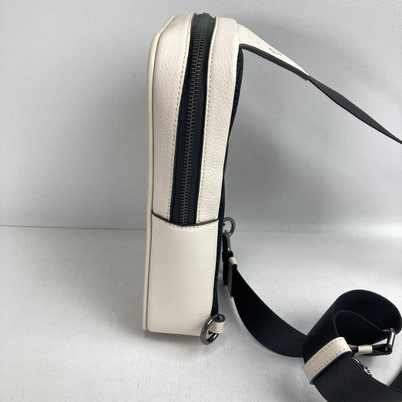 【中古品】【メンズ/レディース】 COACH コーチ CAJ69 スケッチプリントサリバンパック カバン 180-260220-ky-09-fuzh カラー：ホワイト 万代Net店