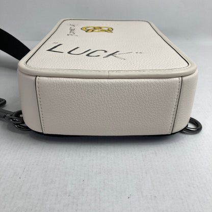 【中古品】【メンズ/レディース】 COACH コーチ CAJ69 スケッチプリントサリバンパック カバン 180-260220-ky-09-fuzh カラー：ホワイト 万代Net店