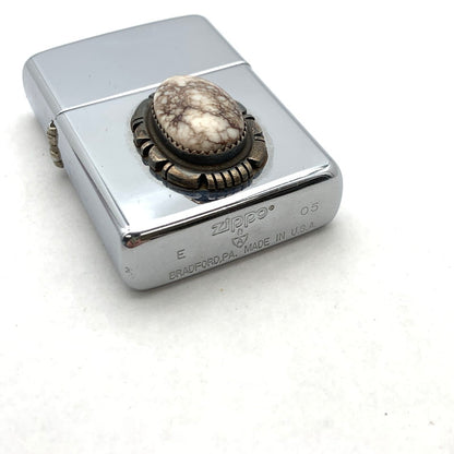 【中古品】【メンズ/レディース】 ZIPPO ジッポ ARMOR 05年製 ストーン オイルライター 206-260419-gm-08-fuz 万代Net店