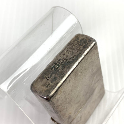 【中古品】【メンズ】 ZIPPO ジッポ オイルライター 喫煙具 ライター TATTOO09年製 本体のみ ※キズ・使用感あり 206-261013-io-34-fuzh カラー：シルバー 万代Net店