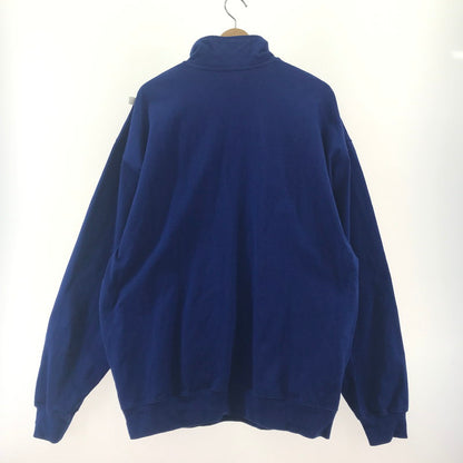 【中古品】【メンズ】 CAHLUMN カウラム ハーフジップ SWEAT 140-260223-ky-06-fuzh サイズ：XL カラー：ブルー 万代Net店