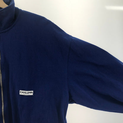 【中古品】【メンズ】 CAHLUMN カウラム ハーフジップ SWEAT 140-260223-ky-06-fuzh サイズ：XL カラー：ブルー 万代Net店