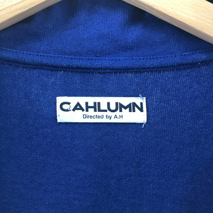 【中古品】【メンズ】 CAHLUMN カウラム ハーフジップ SWEAT 140-260223-ky-06-fuzh サイズ：XL カラー：ブルー 万代Net店