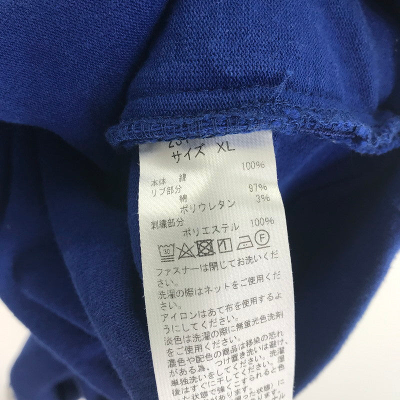 【中古品】【メンズ】 CAHLUMN カウラム ハーフジップ SWEAT 140-260223-ky-06-fuzh サイズ：XL カラー：ブルー 万代Net店