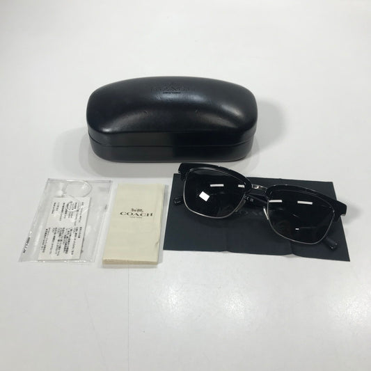 【中古品】【レディース】 COACH コーチ 934587 サングラス 183-260223-ky-08-fuzh カラー：ブラック 万代Net店