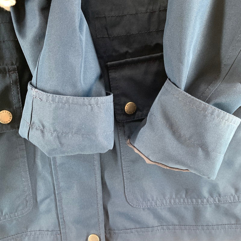 【中古品】【メンズ】 BARBOUR バブアー HAWKINS JACKT ホーキンスジャケット カラーNAVY SIZE:UK10　 141-260722-ky-28-fuzh 万代Net店