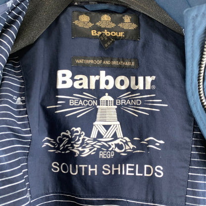 【中古品】【メンズ】 BARBOUR バブアー HAWKINS JACKT ホーキンスジャケット カラーNAVY SIZE:UK10　 141-260722-ky-28-fuzh 万代Net店