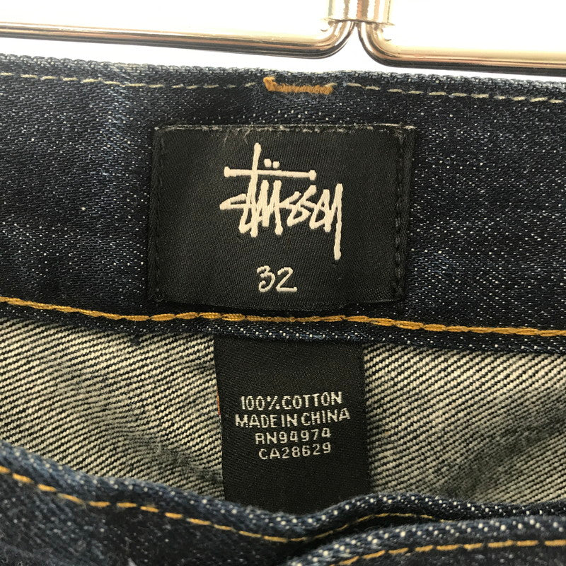 【中古品】【メンズ】 STUSSY ROUGH AND RUGGED ステューシー×ラフ アンド ラゲッド デニムパンツ 153-260223-ky-03-fuzh サイズ：32 カラー：インディゴ 万代Net店