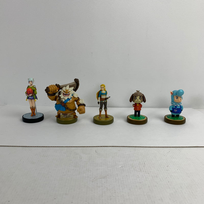 【中古美品】 Nintendo amiibo アミーボ 4体 まとめ セット モンハン ゼルダ どうぶつの森 023-260227-mh-04-fuz 万代Net店