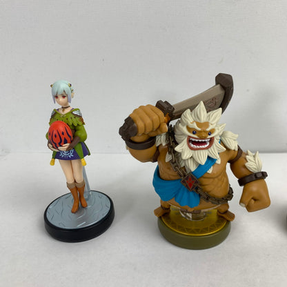 【中古美品】 Nintendo amiibo アミーボ 4体 まとめ セット モンハン ゼルダ どうぶつの森 023-260227-mh-04-fuz 万代Net店