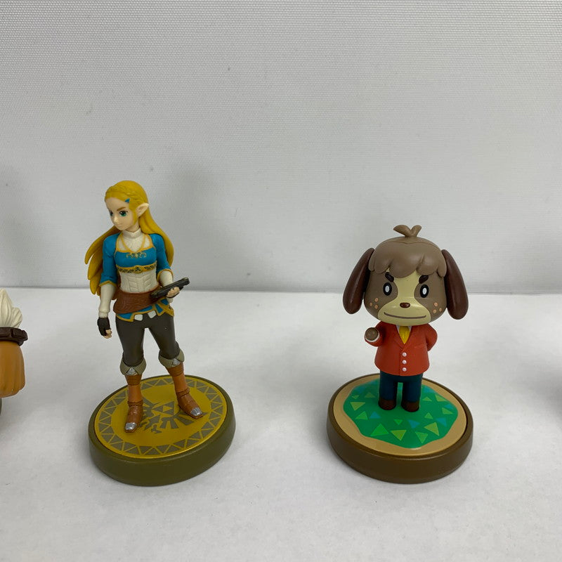 【中古美品】 Nintendo amiibo アミーボ 4体 まとめ セット モンハン ゼルダ どうぶつの森 023-260227-mh-04-fuz 万代Net店