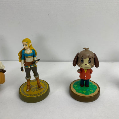 【中古美品】 Nintendo amiibo アミーボ 4体 まとめ セット モンハン ゼルダ どうぶつの森 023-260227-mh-04-fuz 万代Net店