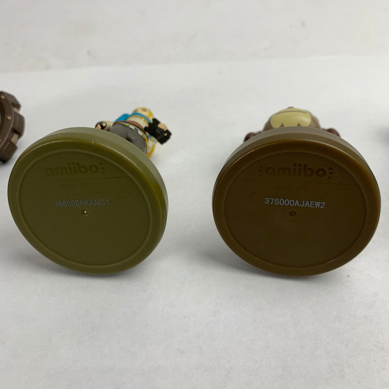 【中古美品】 Nintendo amiibo アミーボ 4体 まとめ セット モンハン ゼルダ どうぶつの森 023-260227-mh-04-fuz 万代Net店
