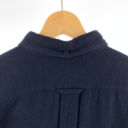 【中古品】【メンズ】 FAT エフエーティー FATYO3 刺繍ロゴ 長袖シャツ 142-261020-vt-86-fuzh サイズ：TITCH（M） カラー：ネイビー 万代Net店