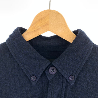 【中古品】【メンズ】 FAT エフエーティー FATYO3 刺繍ロゴ 長袖シャツ 142-261020-vt-86-fuzh サイズ：TITCH（M） カラー：ネイビー 万代Net店