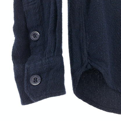 【中古品】【メンズ】 FAT エフエーティー FATYO3 刺繍ロゴ 長袖シャツ 142-261020-vt-86-fuzh サイズ：TITCH（M） カラー：ネイビー 万代Net店