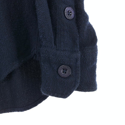 【中古品】【メンズ】 FAT エフエーティー FATYO3 刺繍ロゴ 長袖シャツ 142-261020-vt-86-fuzh サイズ：TITCH（M） カラー：ネイビー 万代Net店