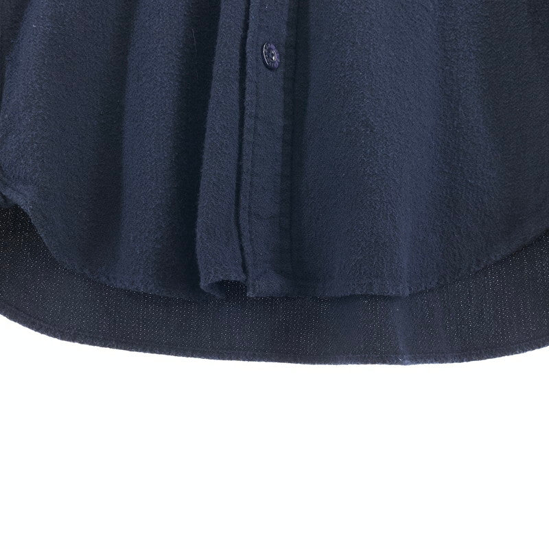 【中古品】【メンズ】 FAT エフエーティー FATYO3 刺繍ロゴ 長袖シャツ 142-261020-vt-86-fuzh サイズ：TITCH（M） カラー：ネイビー 万代Net店