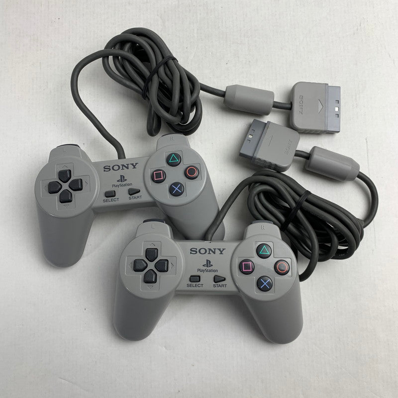 【現状渡し品】 PlayStation PS プレイステーション プレステ コントローラー 2つ セット まとめ 024-260225-mh-08-fuz 万代Net店