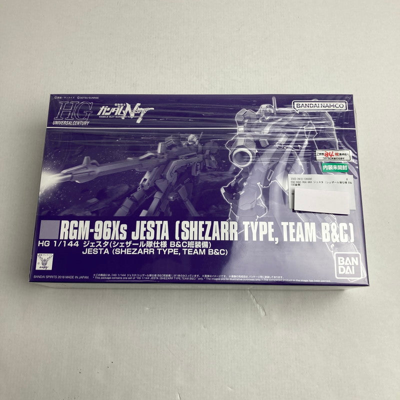 【中古美品】 HGUC RGX-96X ジェスタ (シェザール隊仕様 B＆C班装備) 058-260402-ky-29-fuzh 万代Net店