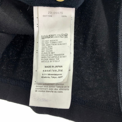 【中古品】【メンズ】 SACAI CARHARTT ポケットTシャツ サカイ カーハート 140-260303-ky-05-fuzh サイズ：1 カラー：ブラック 万代Net店