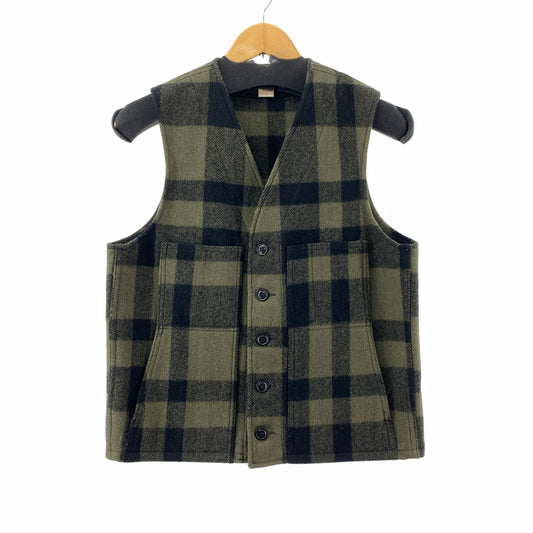 【中古品】【メンズ】 FILSON フィルソン 10055P MACKINAW WOOL マッキーノウール VEST ベスト 145-260303-ky-06-fuzh サイズ：36 カラー：カーキ 万代Net店