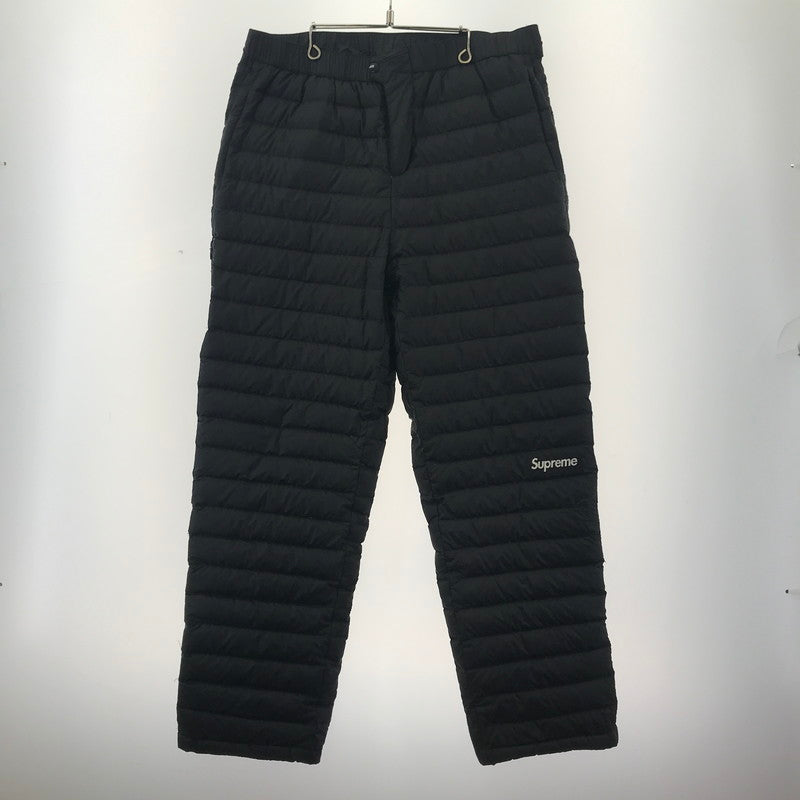 【中古品】【メンズ】 SUPREME シュプリーム MICRO DOWN PANT マイクロ ダウン パンツ ボトムス 古着 149-260228-mh-08-fuz サイズ：M カラー：ブラック 万代Net店