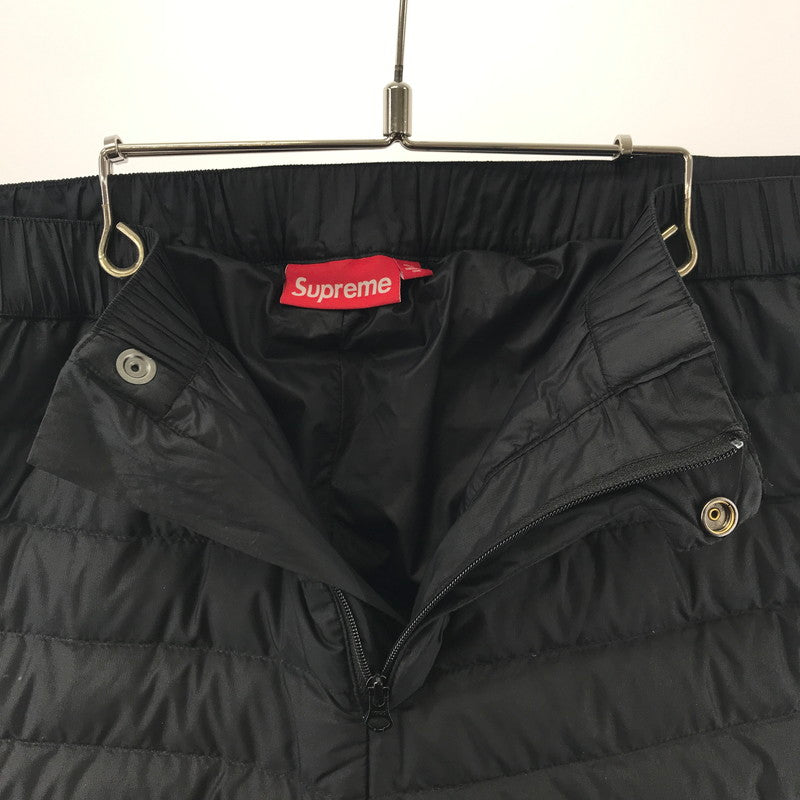 【中古品】【メンズ】 SUPREME シュプリーム MICRO DOWN PANT マイクロ ダウン パンツ ボトムス 古着 149-260228-mh-08-fuz サイズ：M カラー：ブラック 万代Net店