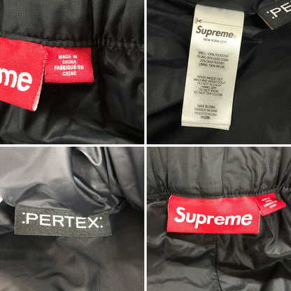 【中古品】【メンズ】 SUPREME シュプリーム MICRO DOWN PANT マイクロ ダウン パンツ ボトムス 古着 149-260228-mh-08-fuz サイズ：M カラー：ブラック 万代Net店