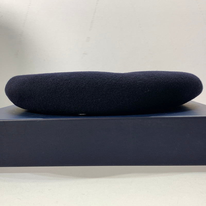 【中古美品】【メンズ/レディース】 LAULHERE ロレール LAU00004-110 べレー帽 帽子 185-260301-mh-07-fuz サイズ：60 カラー：ブラック 万代Net店