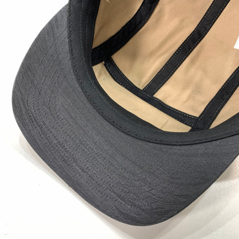 【中古美品】【メンズ】 SUPREME × MM6 シュプリーム エムエムシックス メゾンマルジェラ 24SS PAINTED CAMP CAP ペイント ペンキ加工 ボックスロゴ キャンプ キャップ 帽子 185-260301-mh-09-fuz カラー：ブラック 万代Net店