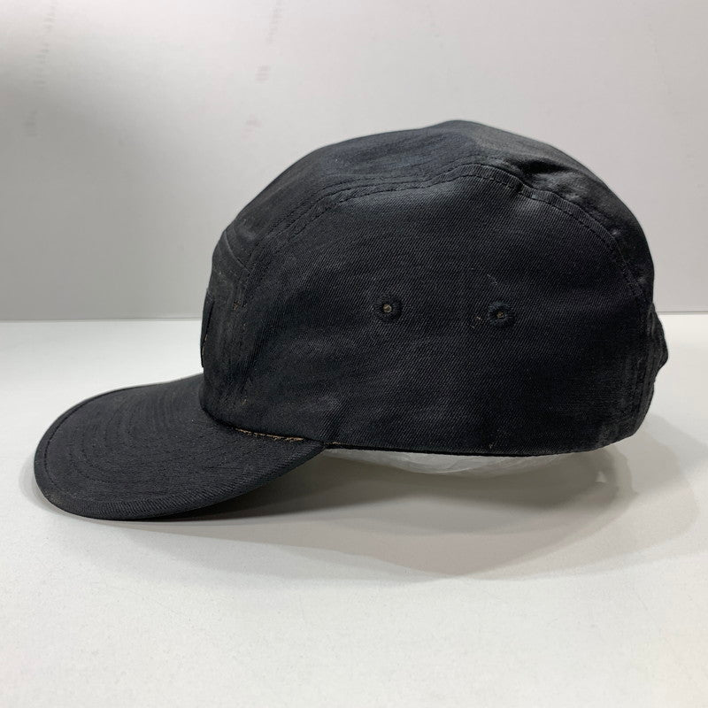 【中古美品】【メンズ】 SUPREME × MM6 シュプリーム エムエムシックス メゾンマルジェラ 24SS PAINTED CAMP CAP ペイント ペンキ加工 ボックスロゴ キャンプ キャップ 帽子 185-260301-mh-09-fuz カラー：ブラック 万代Net店