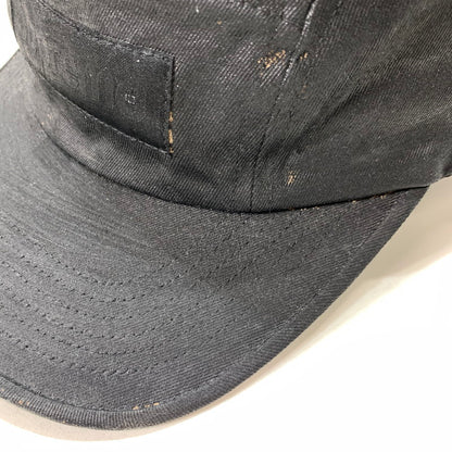 【中古美品】【メンズ】 SUPREME × MM6 シュプリーム エムエムシックス メゾンマルジェラ 24SS PAINTED CAMP CAP ペイント ペンキ加工 ボックスロゴ キャンプ キャップ 帽子 185-260301-mh-09-fuz カラー：ブラック 万代Net店