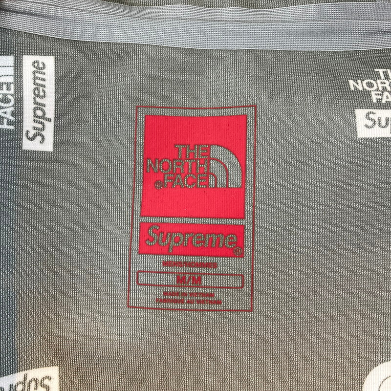 【中古美品】【メンズ】 SUPREME×THE NORTH FACE シュプリーム × ザ・ノース・フェイス NP02301I 23SS PRINTED TAPED SEAM SHELL JACKET "BLACK" 149-260304-ky-04-fuzh サイズ：M カラー：イエロー 万代Net店